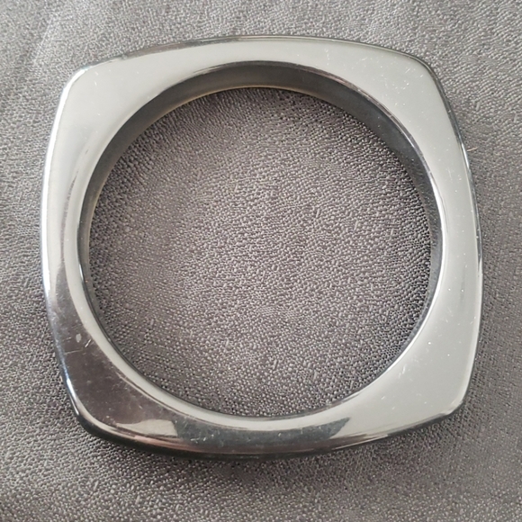 Vintage lucite square bangles set of 3 - mod retro - Picture 3 of 7